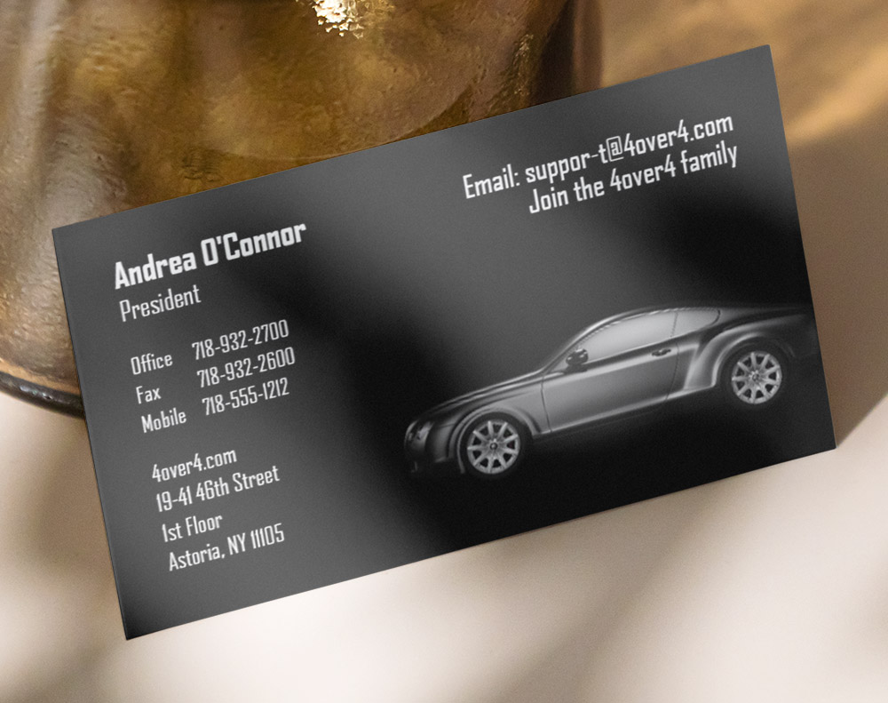 Kraft business cards - Design Template