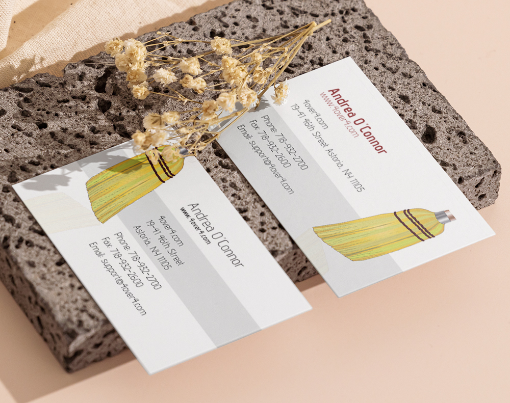 Kraft business cards - Design Template