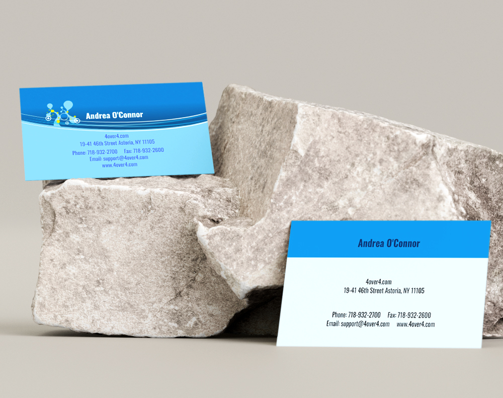 Kraft business cards - Design Template