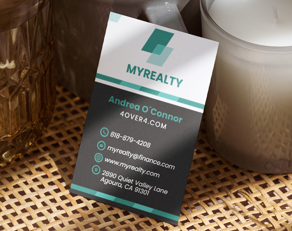 Kraft business cards - Design Template
