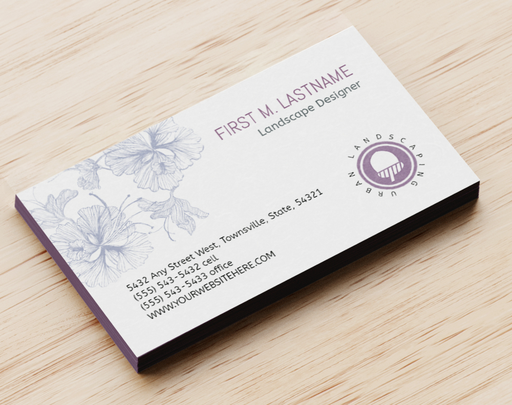 Kraft business cards - Design Template