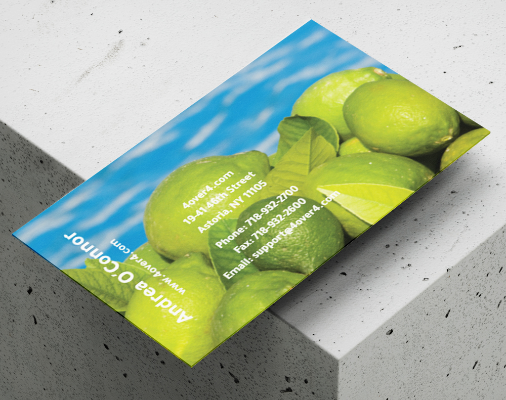 Layer cake business cards - Design Template