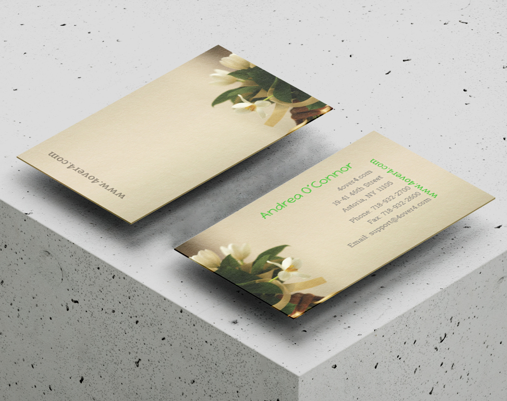 Kraft business cards - Design Template