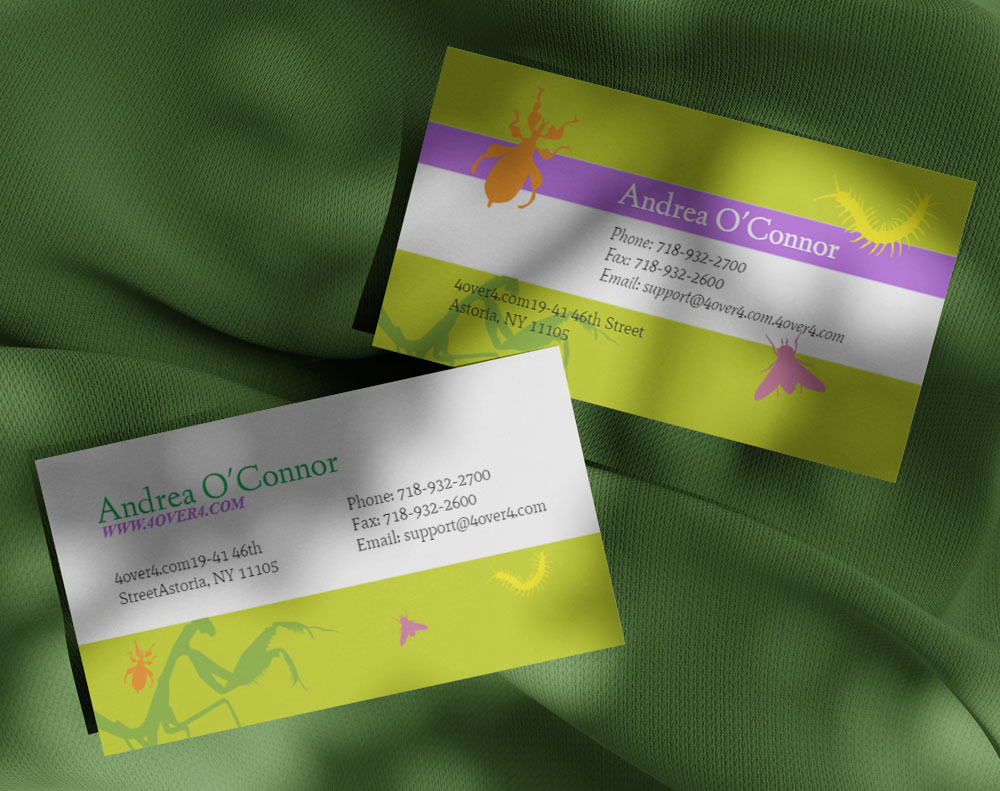 Kraft business cards - Design Template