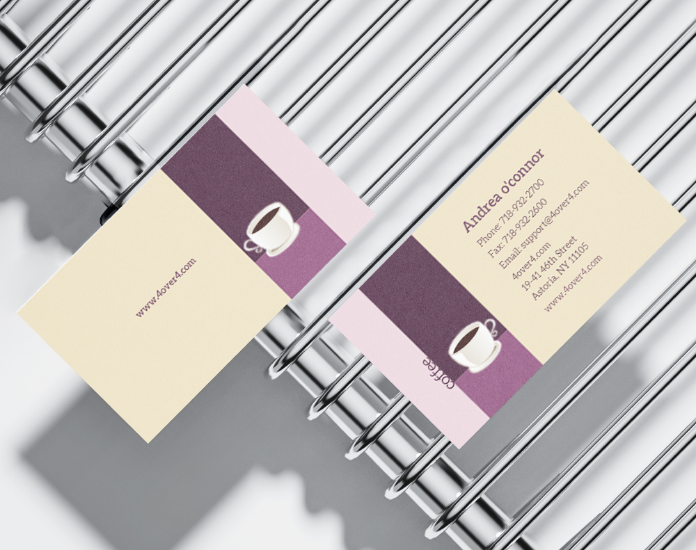 Kraft business cards - Design Template