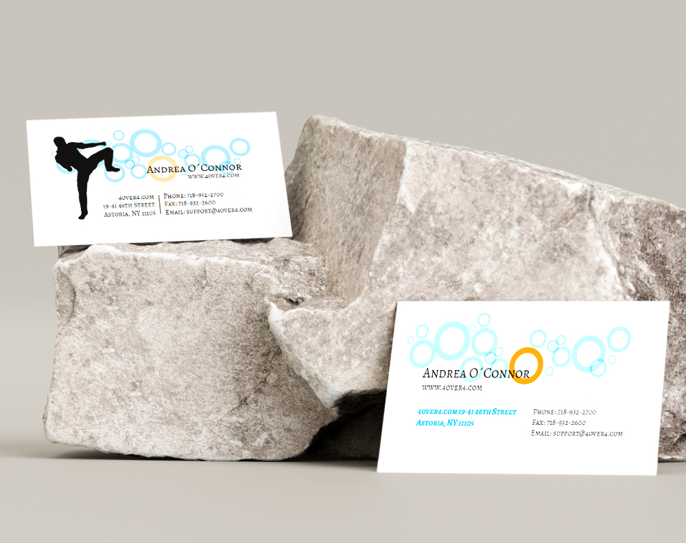 Kraft business cards - Design Template