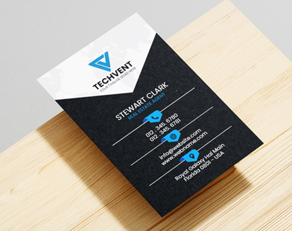 Kraft business cards - Design Template