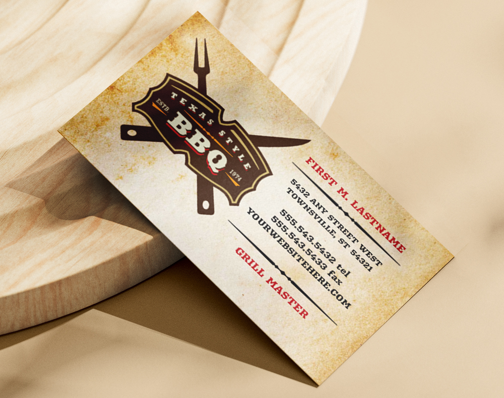 Layer cake business cards - Design Template