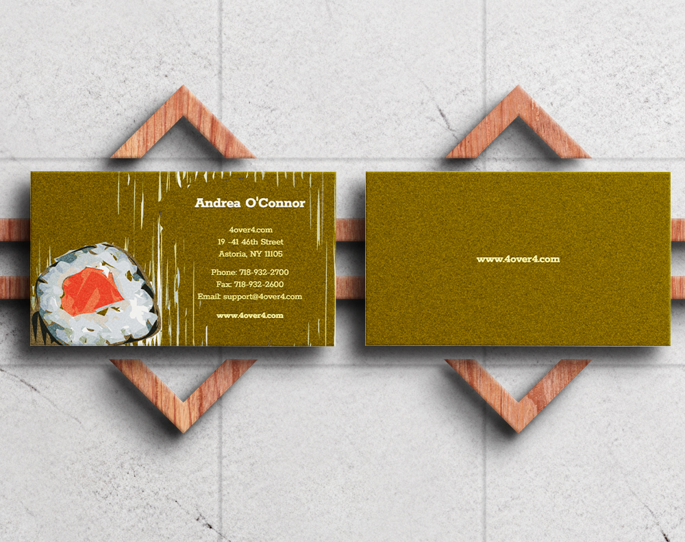 Kraft business cards - Design Template