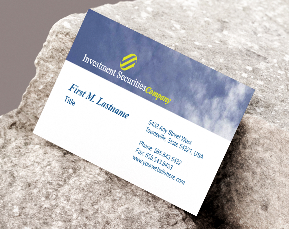 Layer cake business cards - Design Template