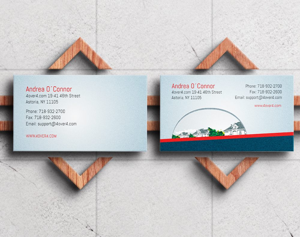Kraft business cards - Design Template
