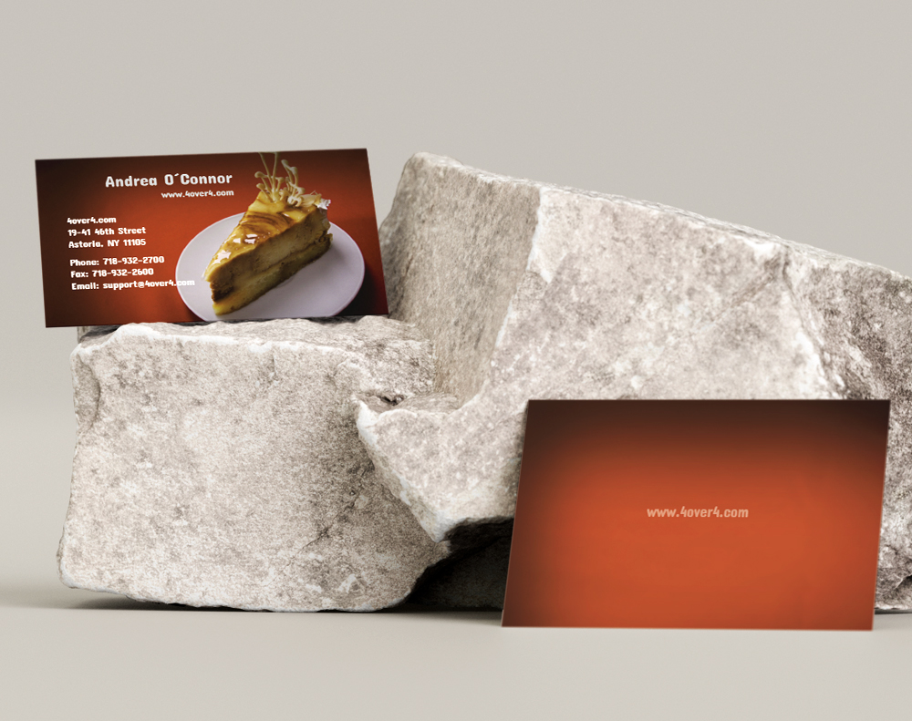 Kraft business cards - Design Template