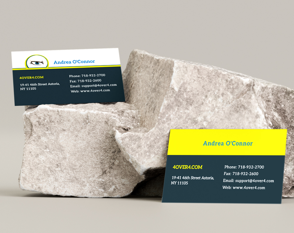 Kraft business cards - Design Template