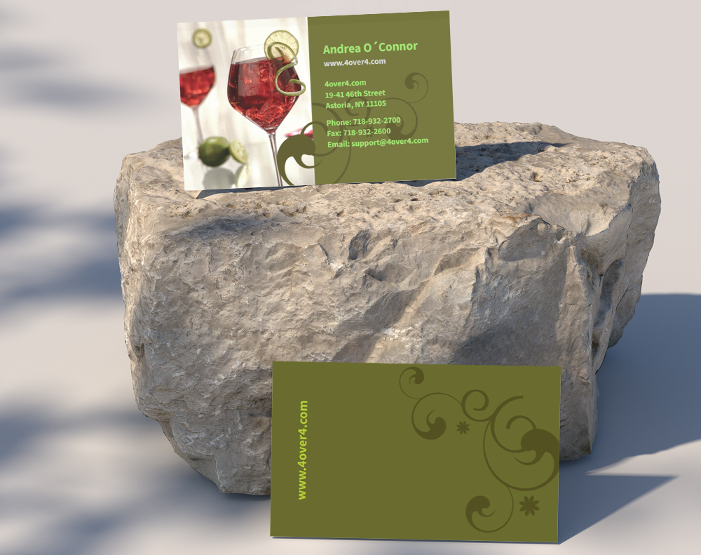 Kraft business cards - Design Template