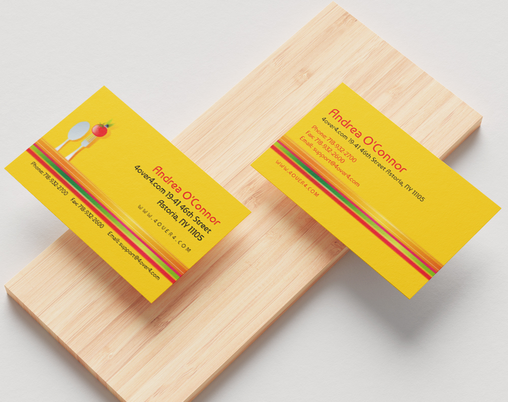 Kraft business cards - Design Template