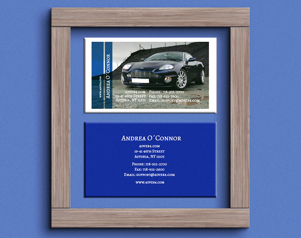 Kraft business cards - Design Template