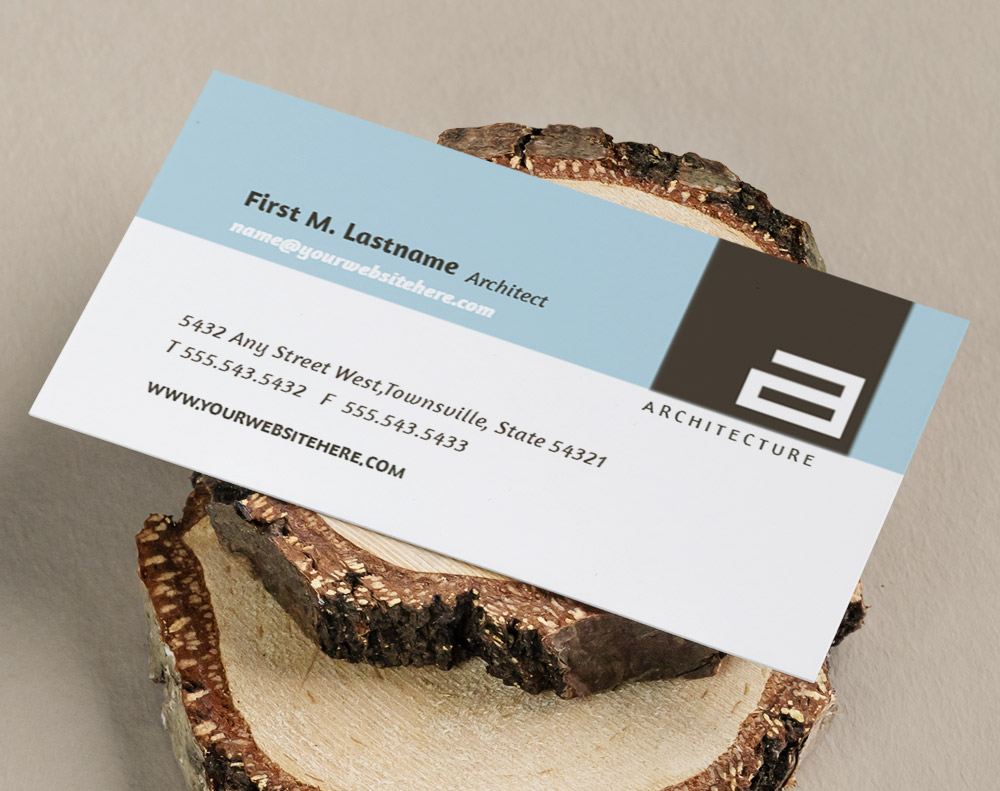 Layer cake business cards - Design Template
