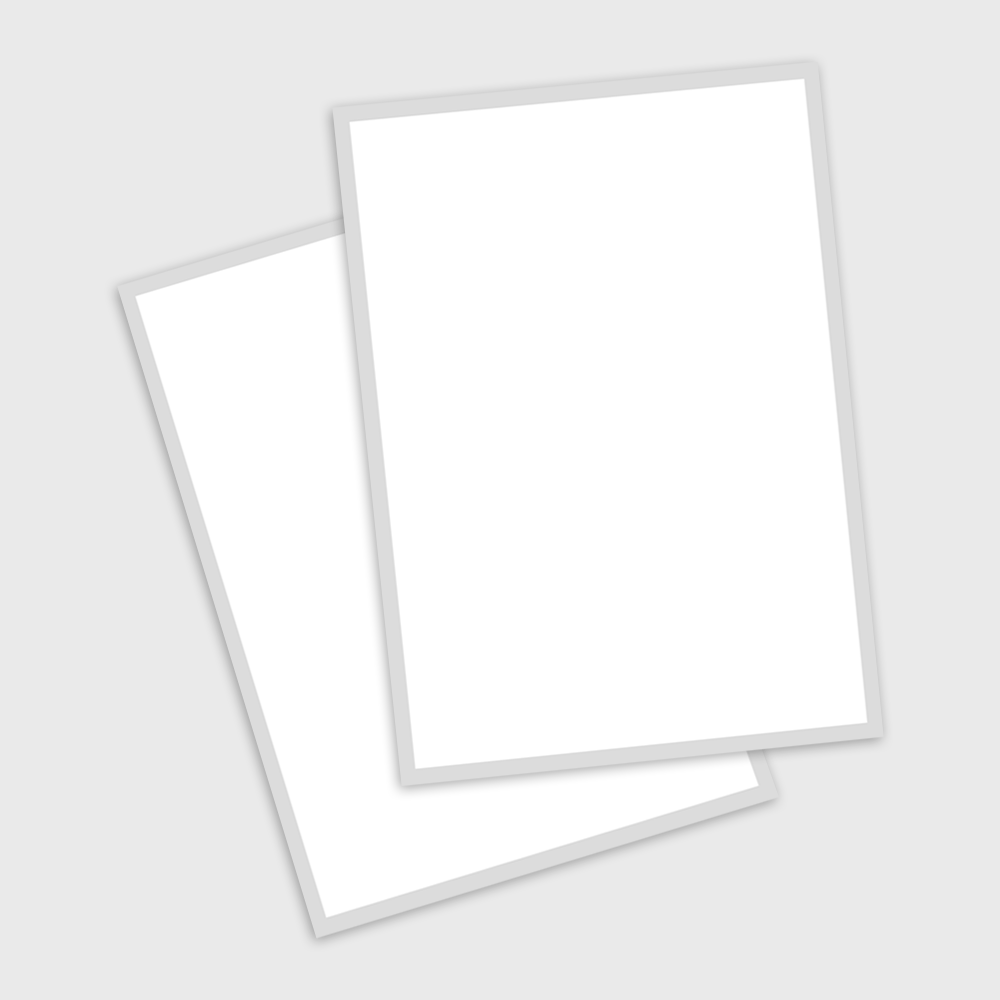 Dual Raised Greeting Cards