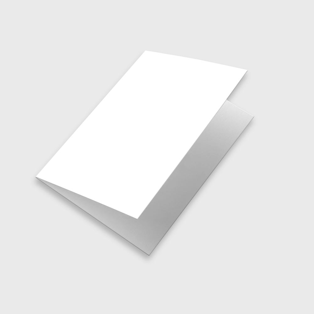Blank Template - Foldover Business Cards