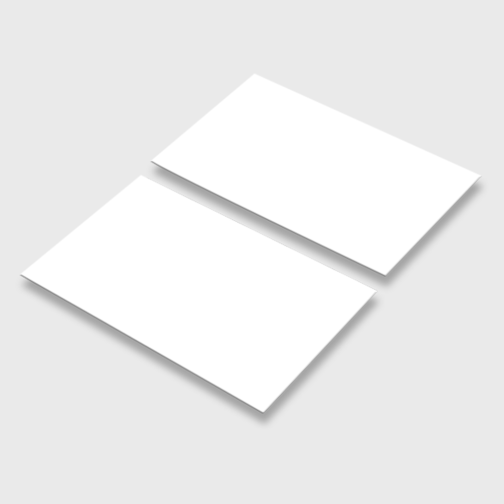 Blank Template - Gloss Laminated Trading Cards