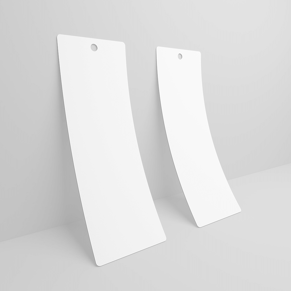 Blank Template - Plastic Bookmarks