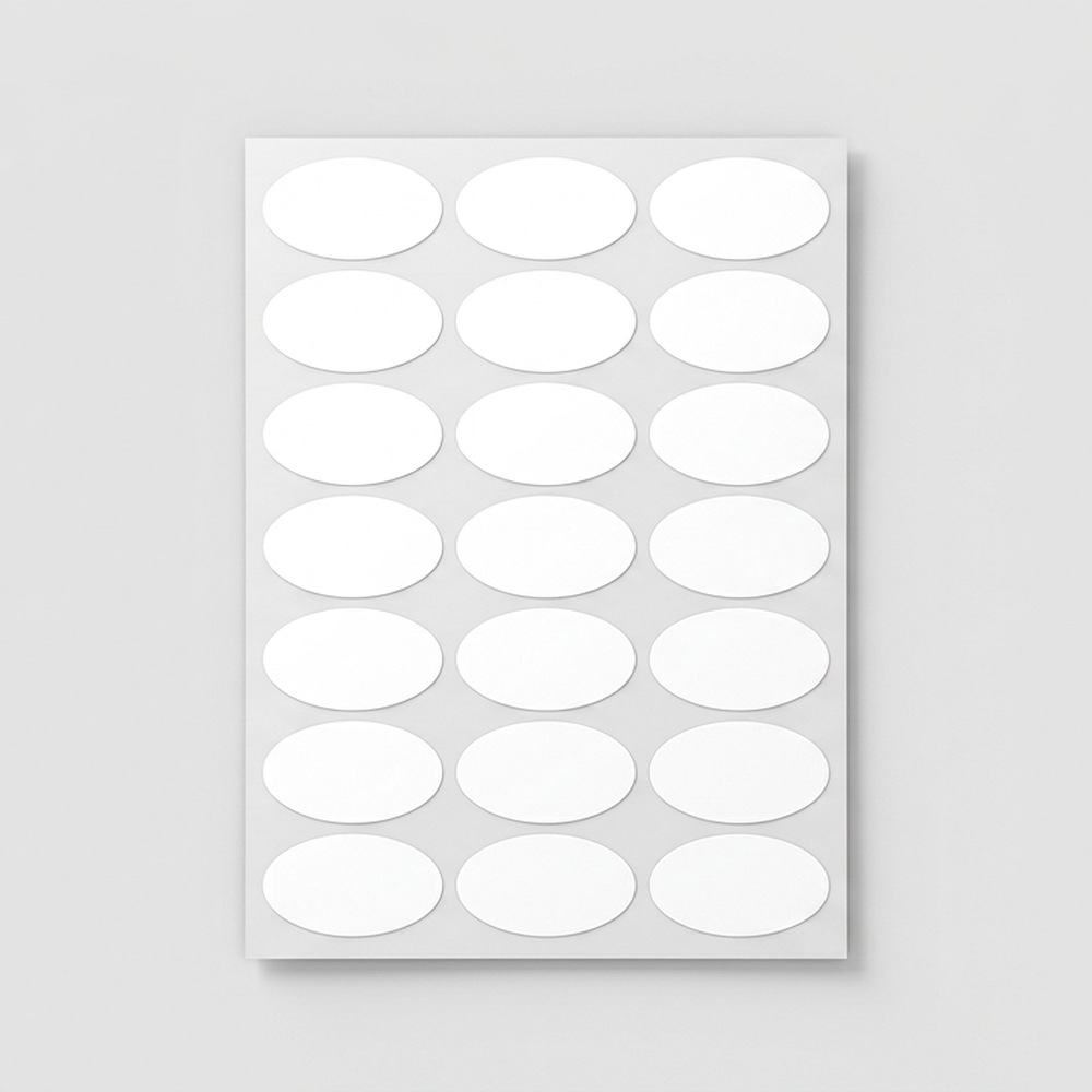 Roll Oval Labels