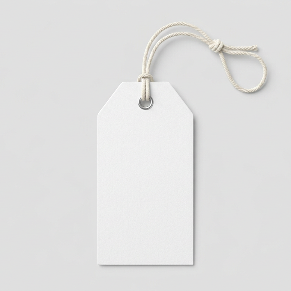 Silk Laminated Hangtags