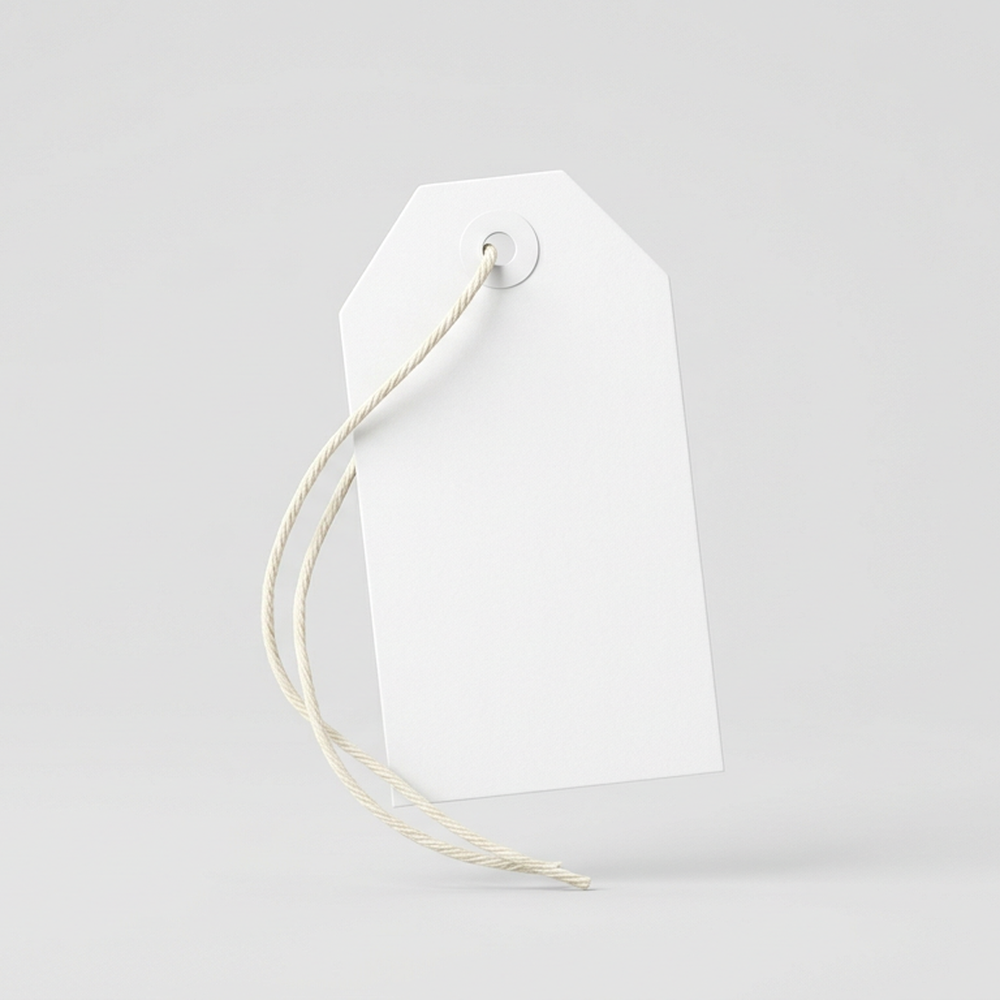 Velvet Laminated Hangtags