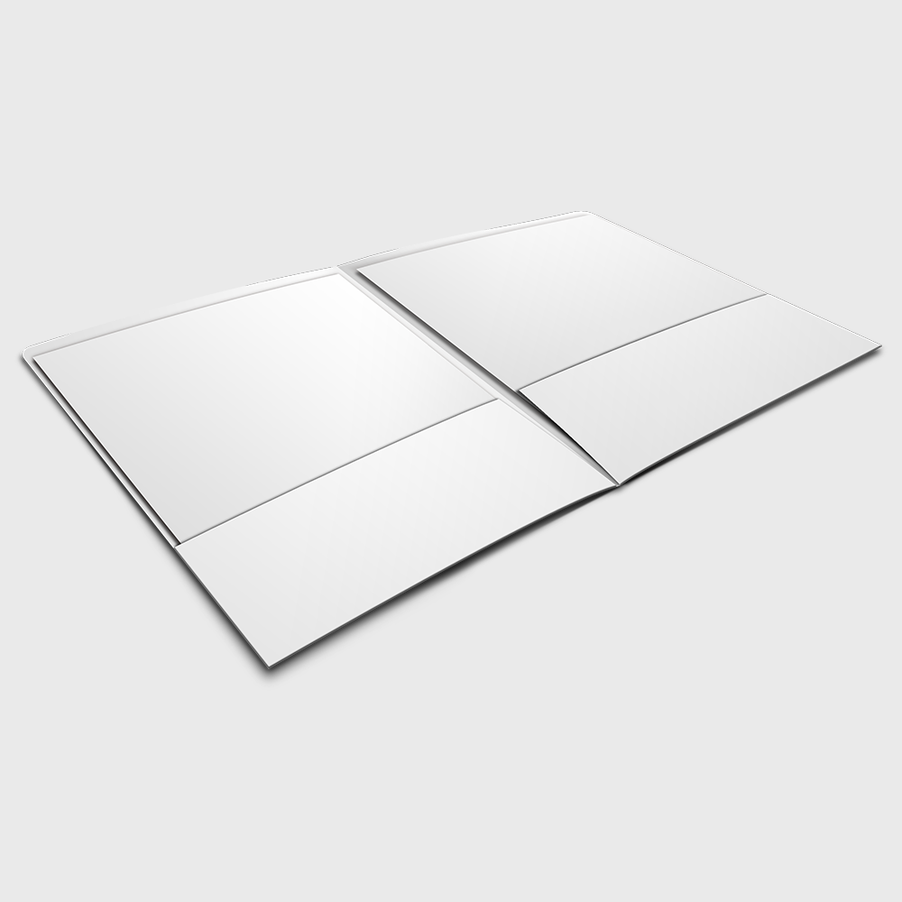 Velvet Laminated Pocket Folders