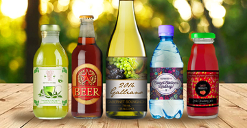Bottle Labels Printing - 4OVER4