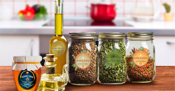 Canning Labels Printing - 4OVER4