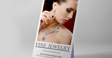 Counter Cards Printing - 4OVER4