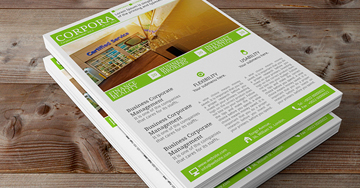 Newsletters Printing - 4OVER4