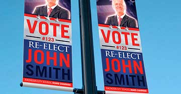 Printing Vinyl Banners - 4OVER4