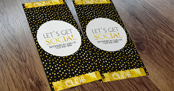 Rackcards Printing - 4OVER4