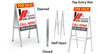 Sidewalk Signs - 4OVER4