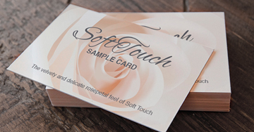 Soft Touch Printing - 4OVER4