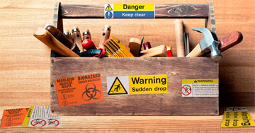 Warning Labels Printing - 4OVER4