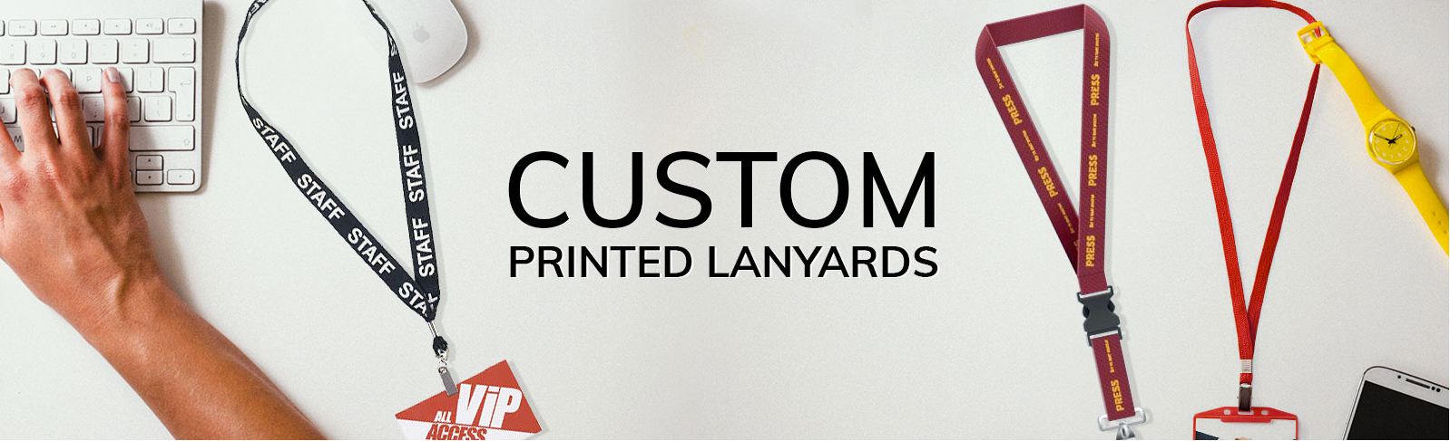 custom printed lanyards