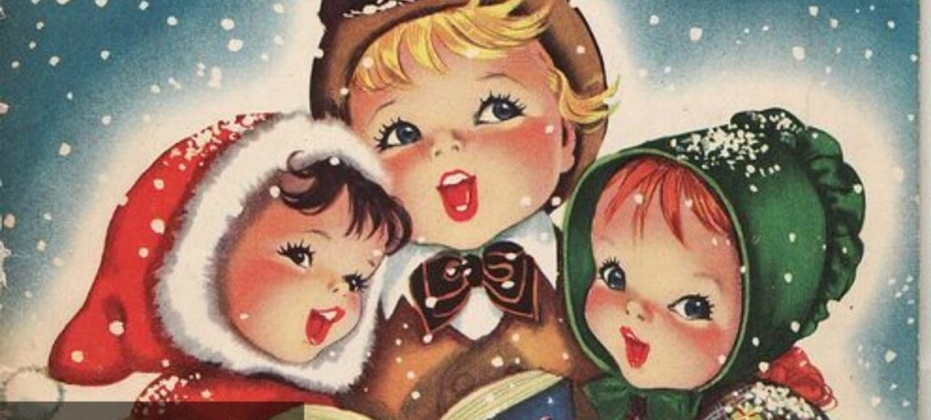 10 Beautiful Vintage Christmas Cards