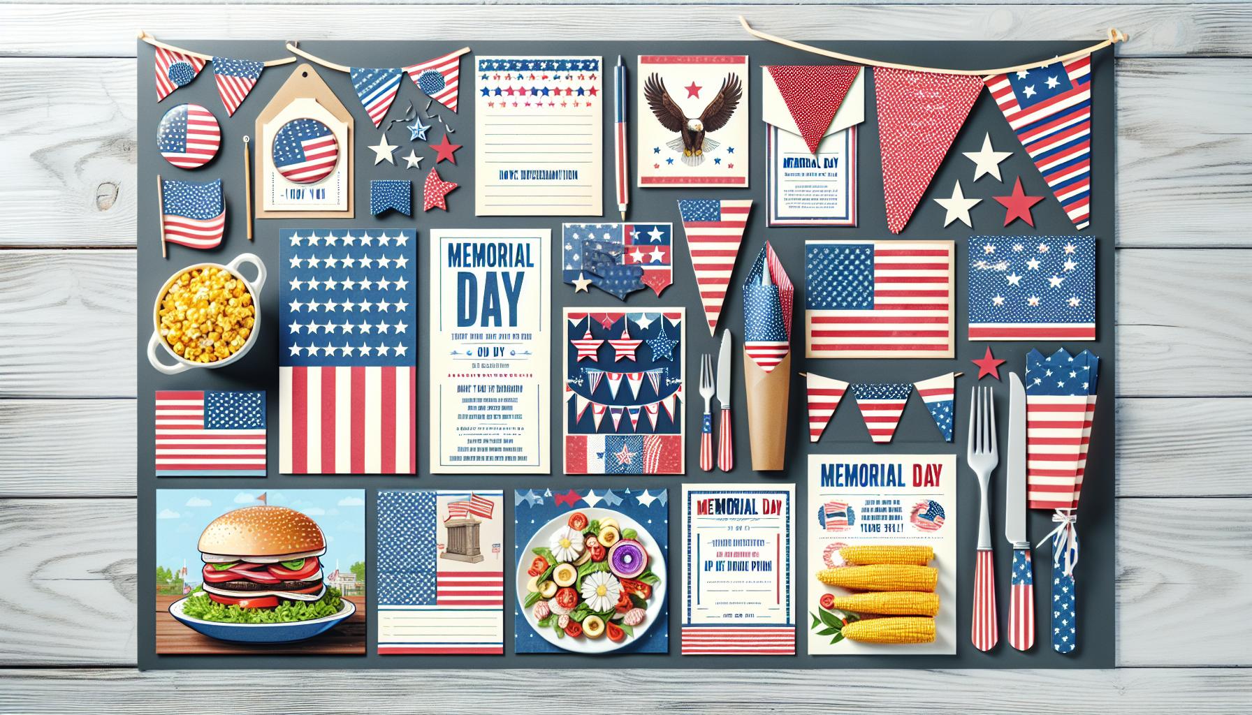 14 Free Memorial Day Party Printables and Ideas