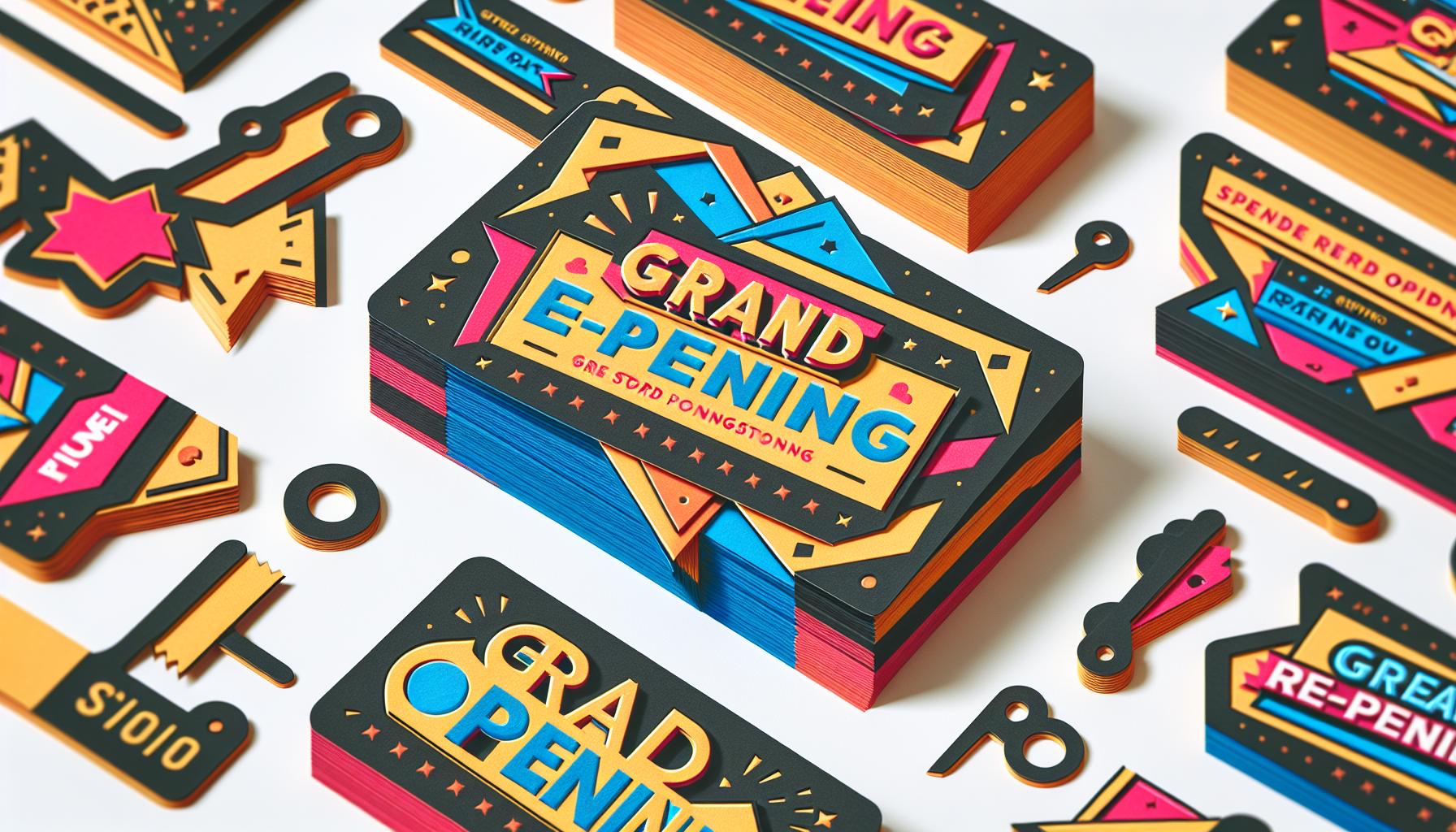 3 New Must Have Die-Cut Business Cards for Re-opening