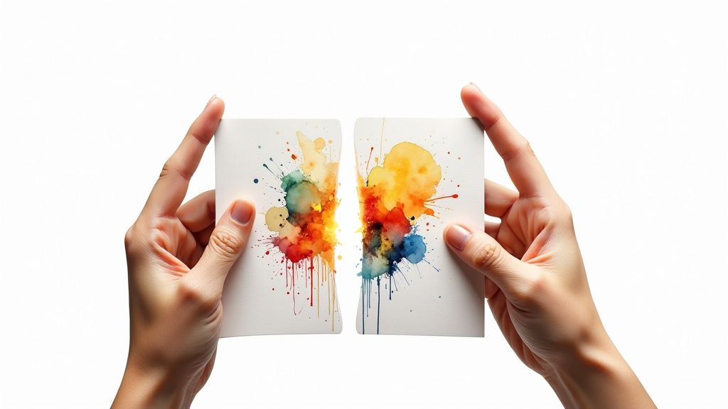Unlocking Potential with a Business Card Fold