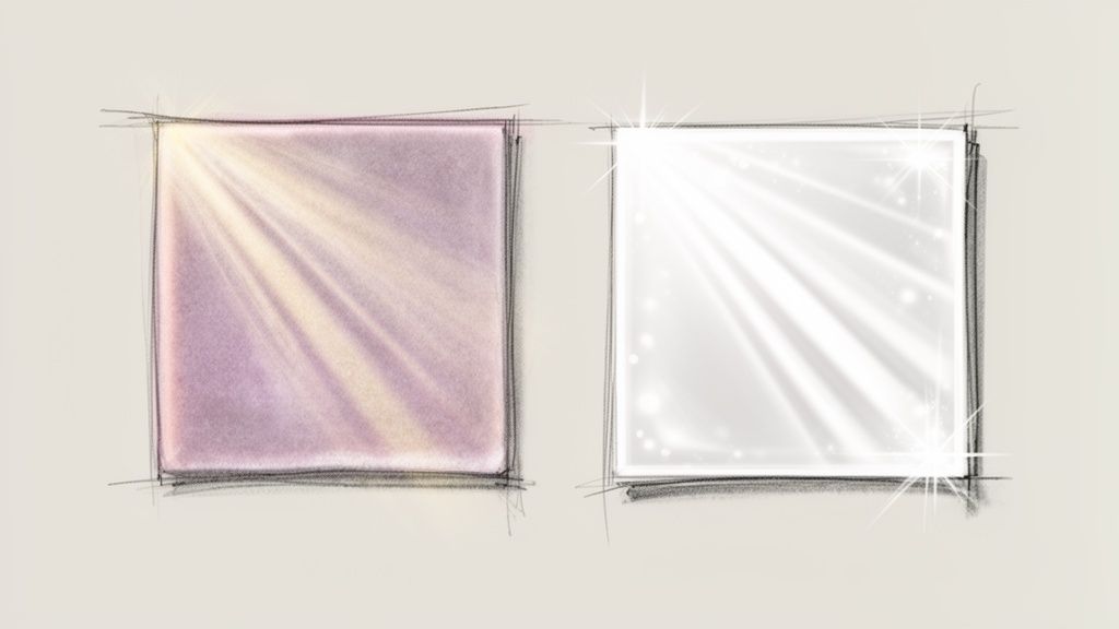 The Difference Between Matte and Gloss Finishes for Printing