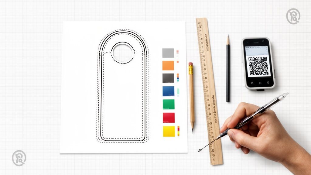 Door Hanger Designs: Boost Local Reach with door hanger designs