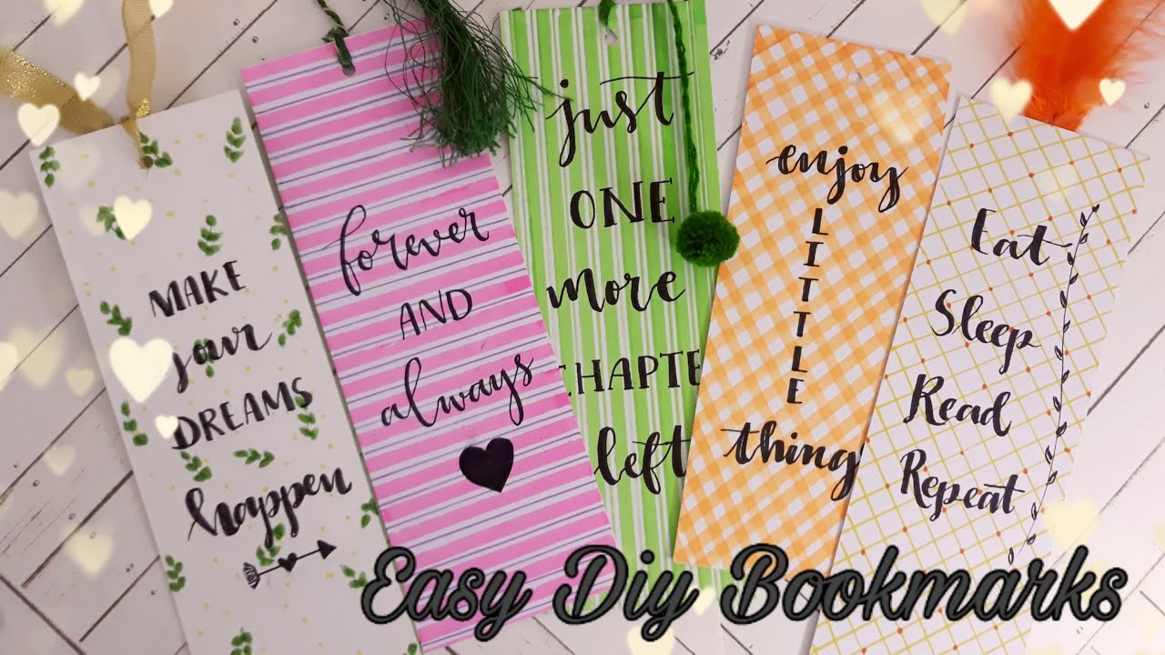 Easy DIY Bookmark Ideas to Craft at Home in 2026