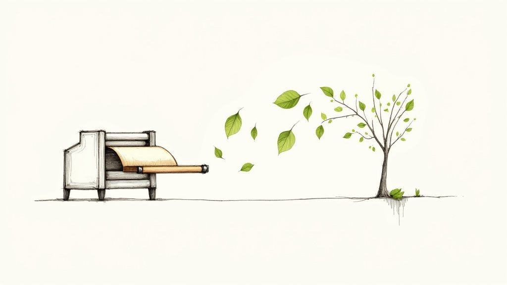 Discover eco friendly printing services for greener branding