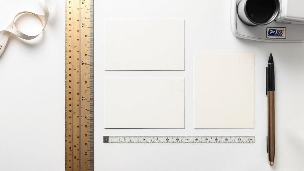 Your Guide to Postcard Size for Mailing