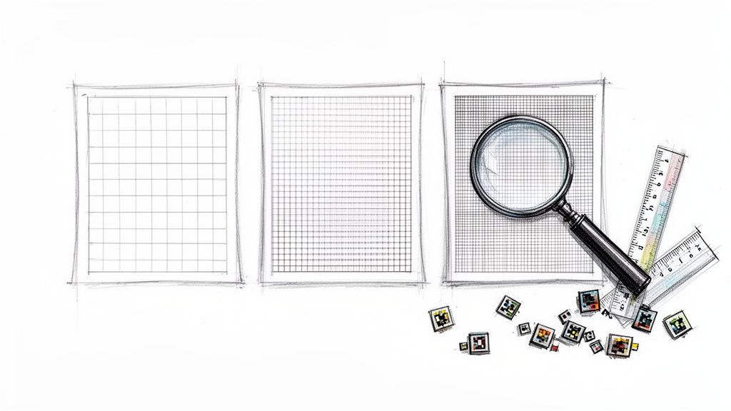 Finding the Ideal Size of a Poster in Pixels