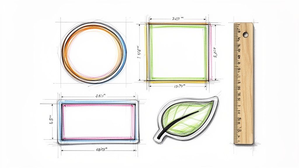 The Complete Sticker Sizing Chart for Perfect Designs